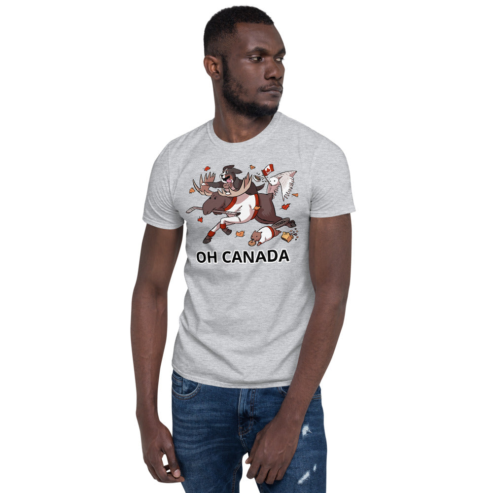 Short-Sleeve Unisex T-Shirt- OH CANADA