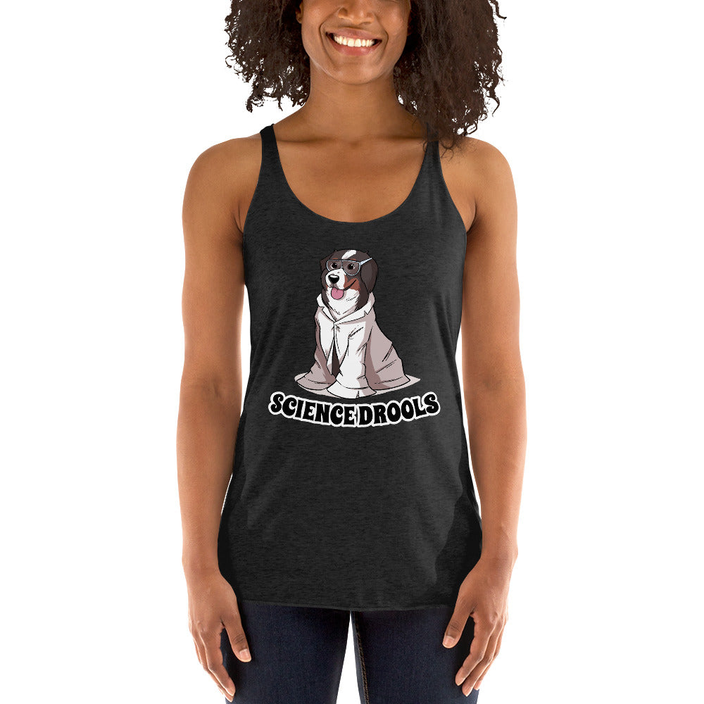 Women's Racerback Tank- Science Drools