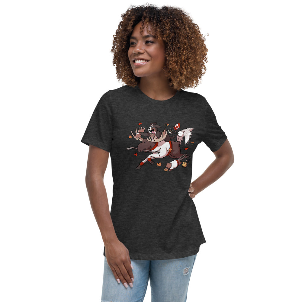 Women's Relaxed T-Shirt- Canada