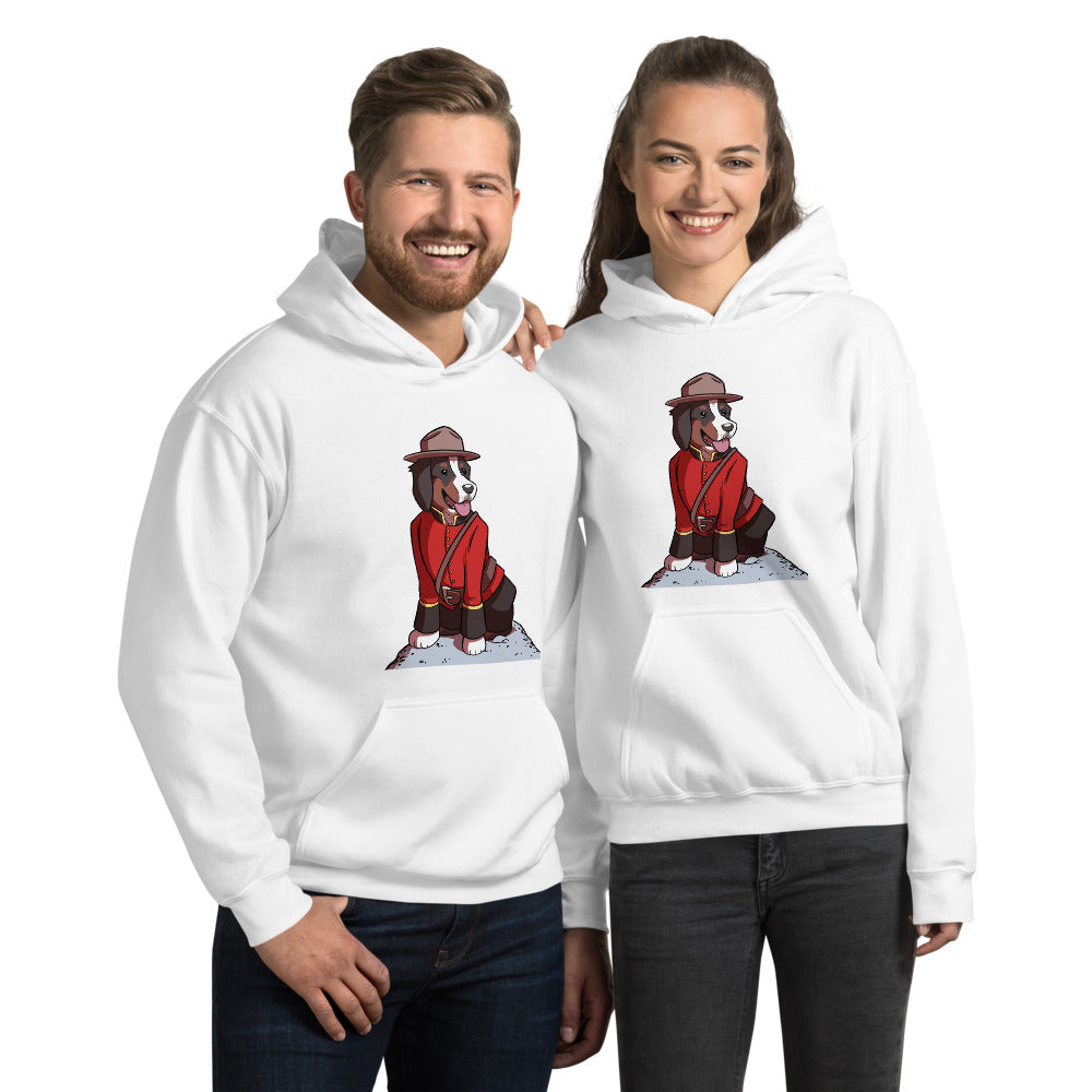 Unisex Hoodie- Just Mountie Bunsen
