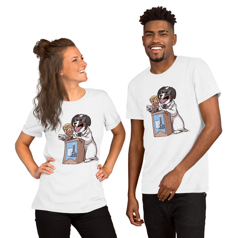 Short-Sleeve Unisex T-Shirt- Bunsen & Beaker 2020
