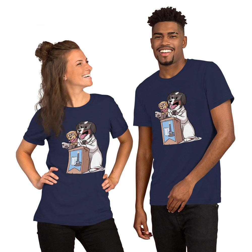 Short-Sleeve Unisex T-Shirt- Bunsen & Beaker 2020