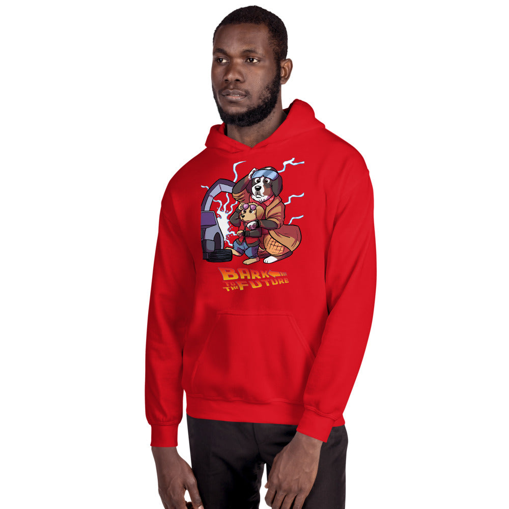 Unisex Hoodie- Bark to the Future