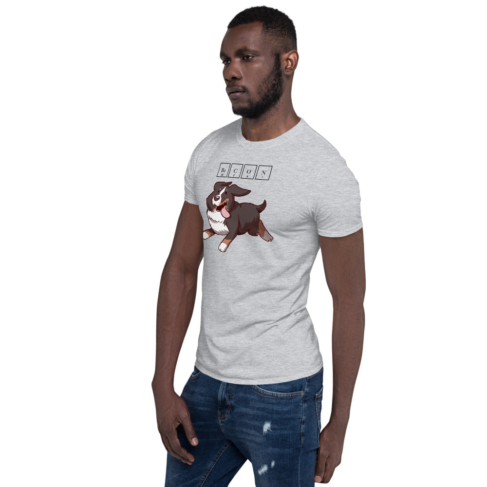 Short-Sleeve Unisex T-Shirt- Footloose Bunsen - Bacon
