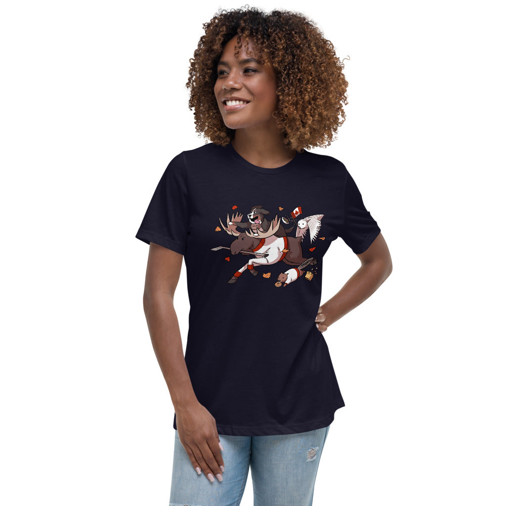 Women's Relaxed T-Shirt- Canada