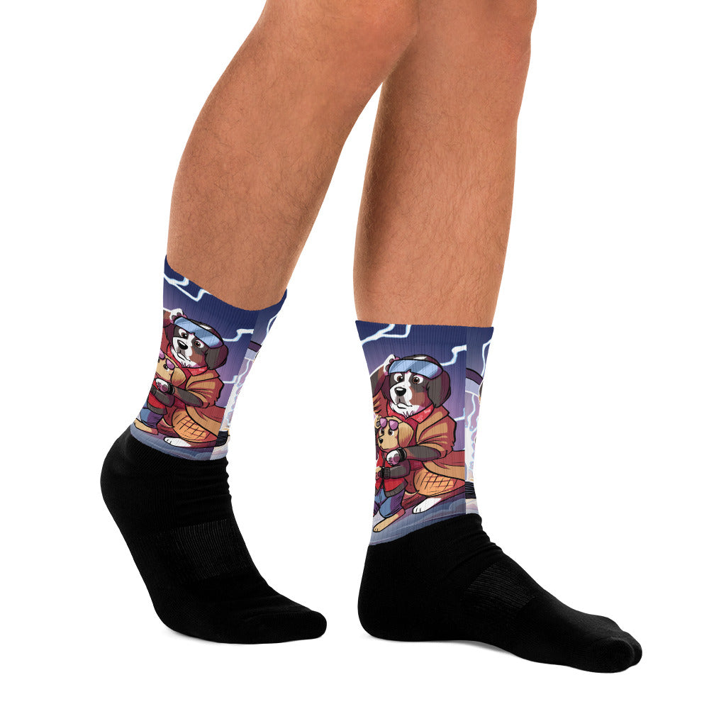 Socks- Bark to the Future