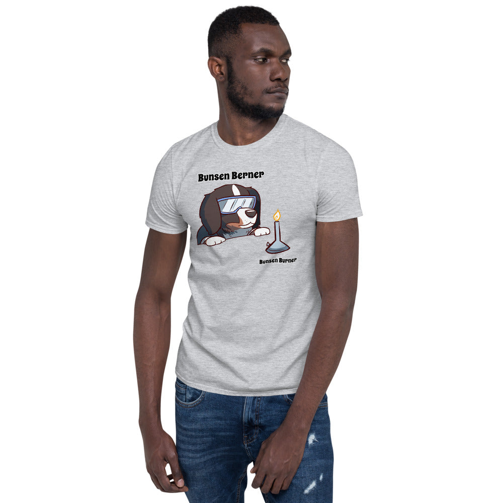 Short-Sleeve Unisex T-Shirt- Bunsen Squared