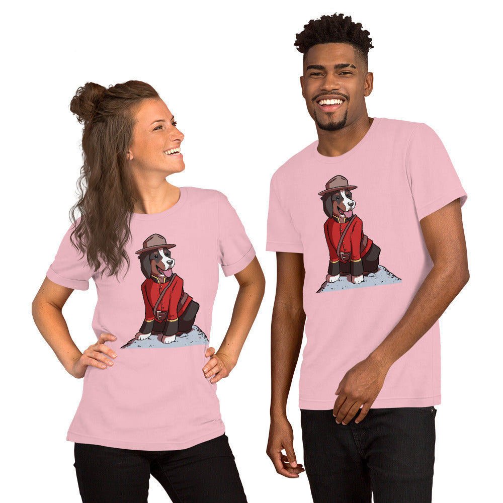 Short-Sleeve Unisex T-Shirt- Mountie Bunsen