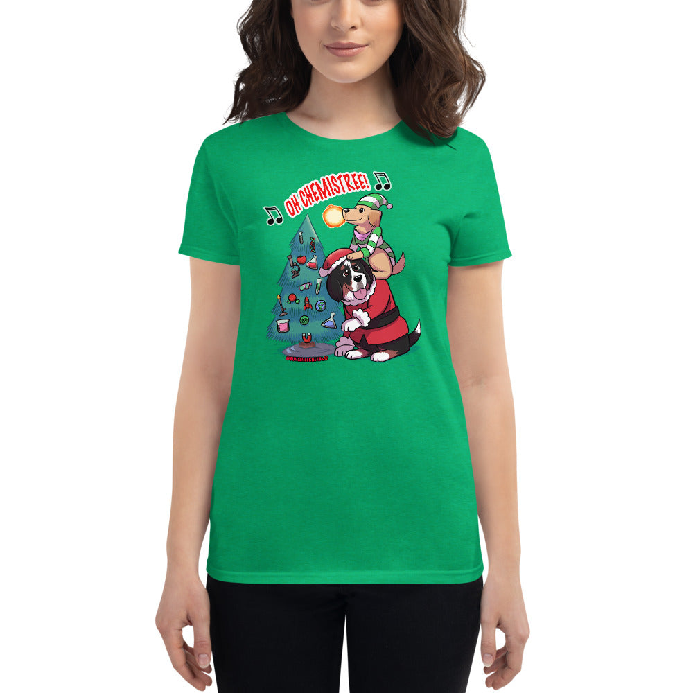 Women's short sleeve t-shirt- Oh Chemistree!