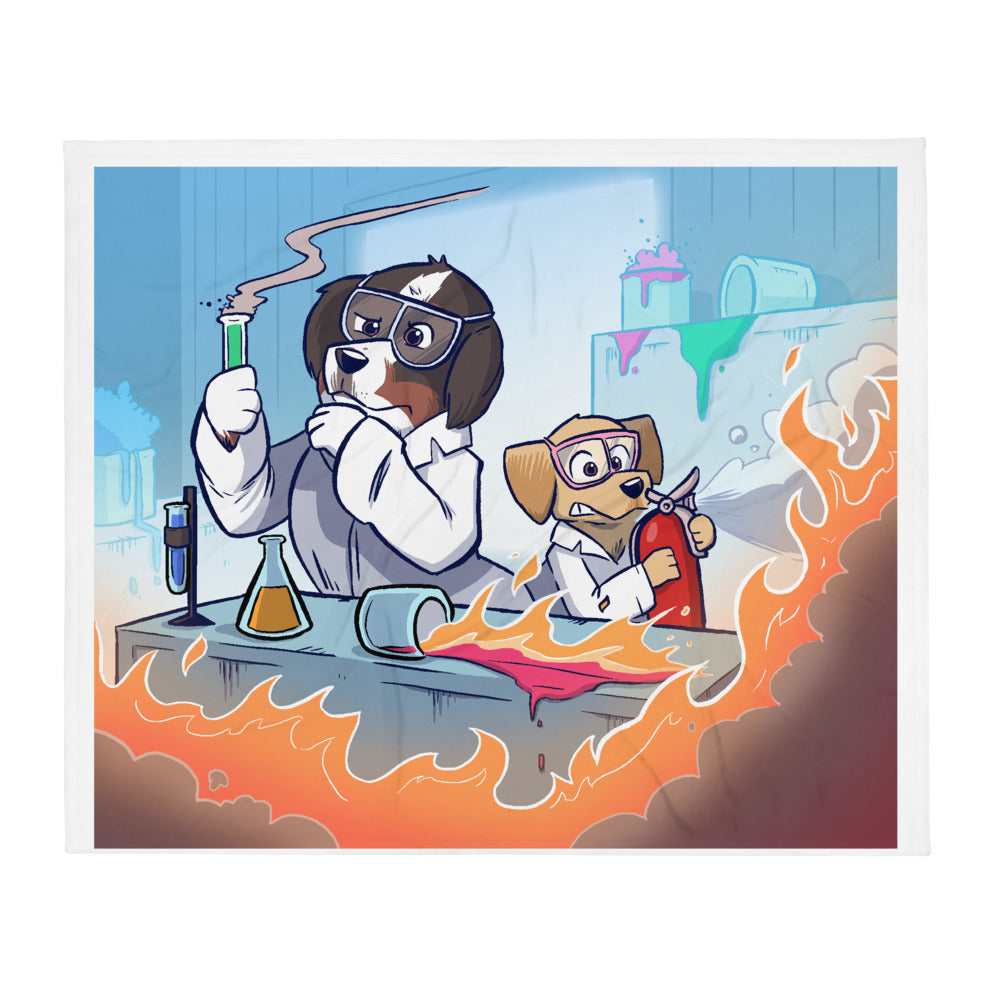 Throw Blanket- Mad Science