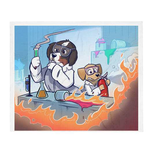 Throw Blanket- Mad Science