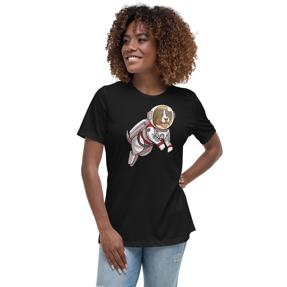 Women's Relaxed T-Shirt - Space Bunsen