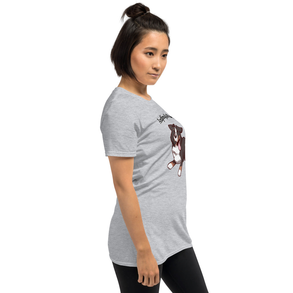 Short-Sleeve Unisex T-Shirt- Footloose Bunsen- Pawsible!