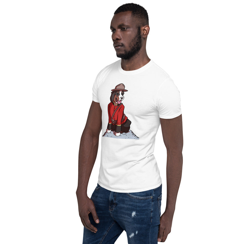Short-Sleeve Unisex T-Shirt- Mountie Bunsen!