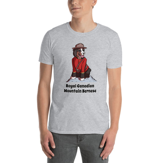 Short-Sleeve Unisex T-Shirt- Mountie Bunsen