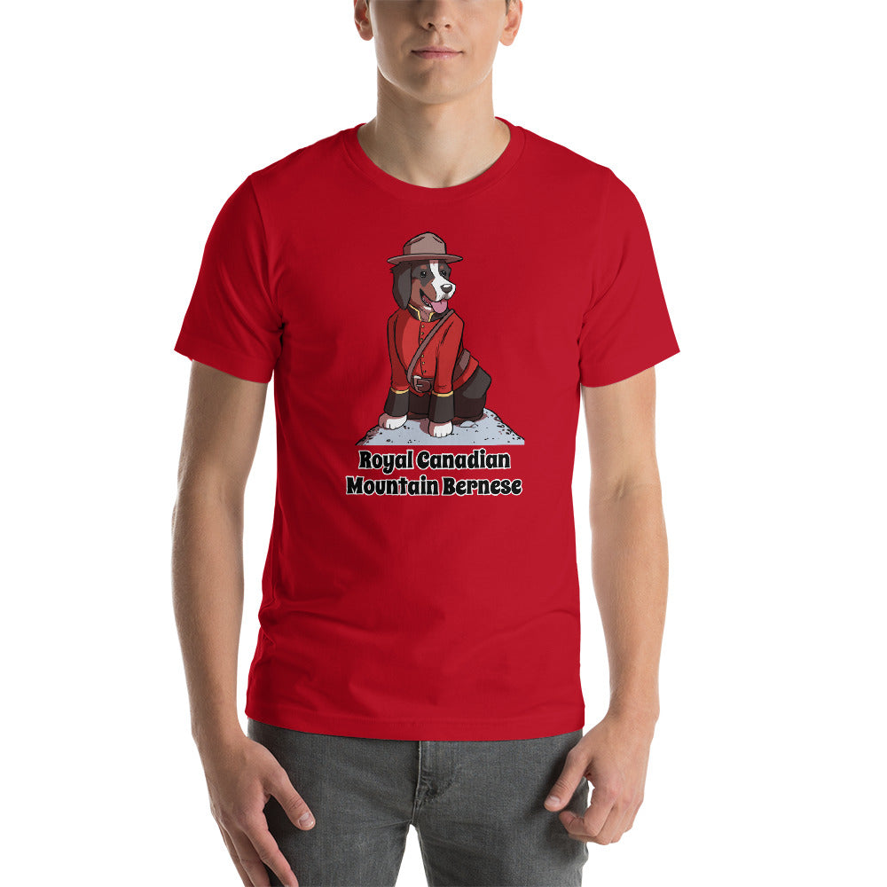 Short-Sleeve Unisex T-Shirt- Mountie Bunsen