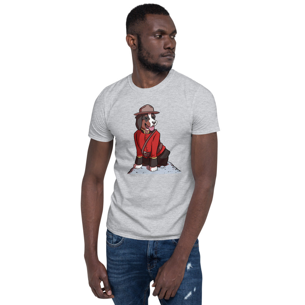 Short-Sleeve Unisex T-Shirt- Mountie Bunsen!