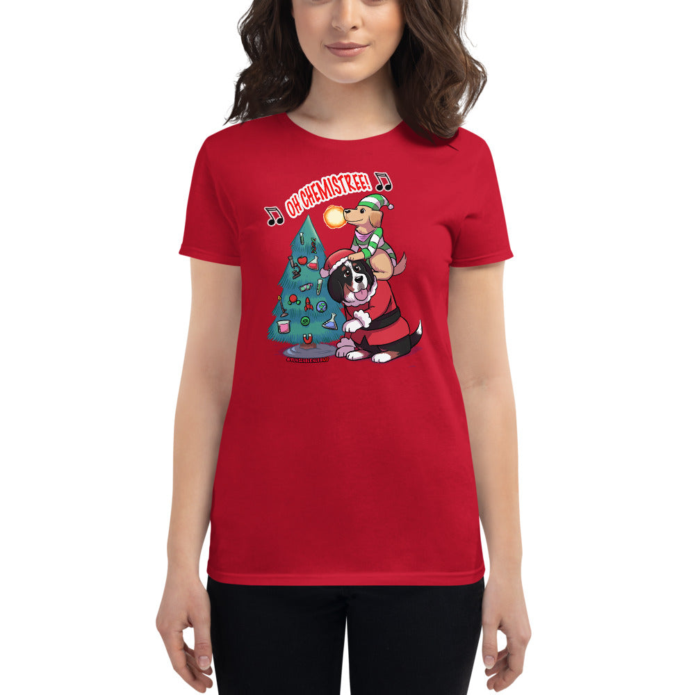 Women's short sleeve t-shirt- Oh Chemistree!