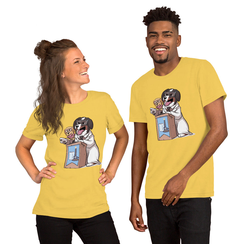 Short-Sleeve Unisex T-Shirt- Bunsen & Beaker 2020