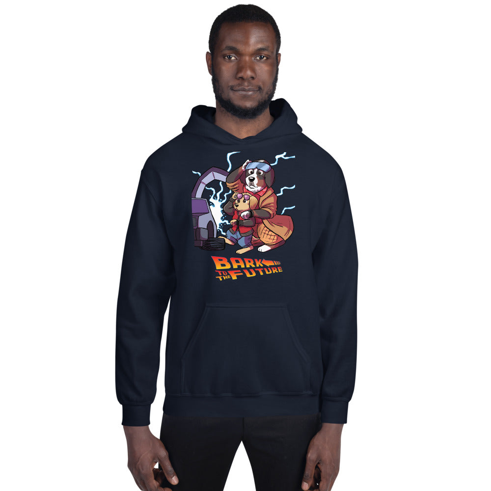 Unisex Hoodie- Bark to the Future