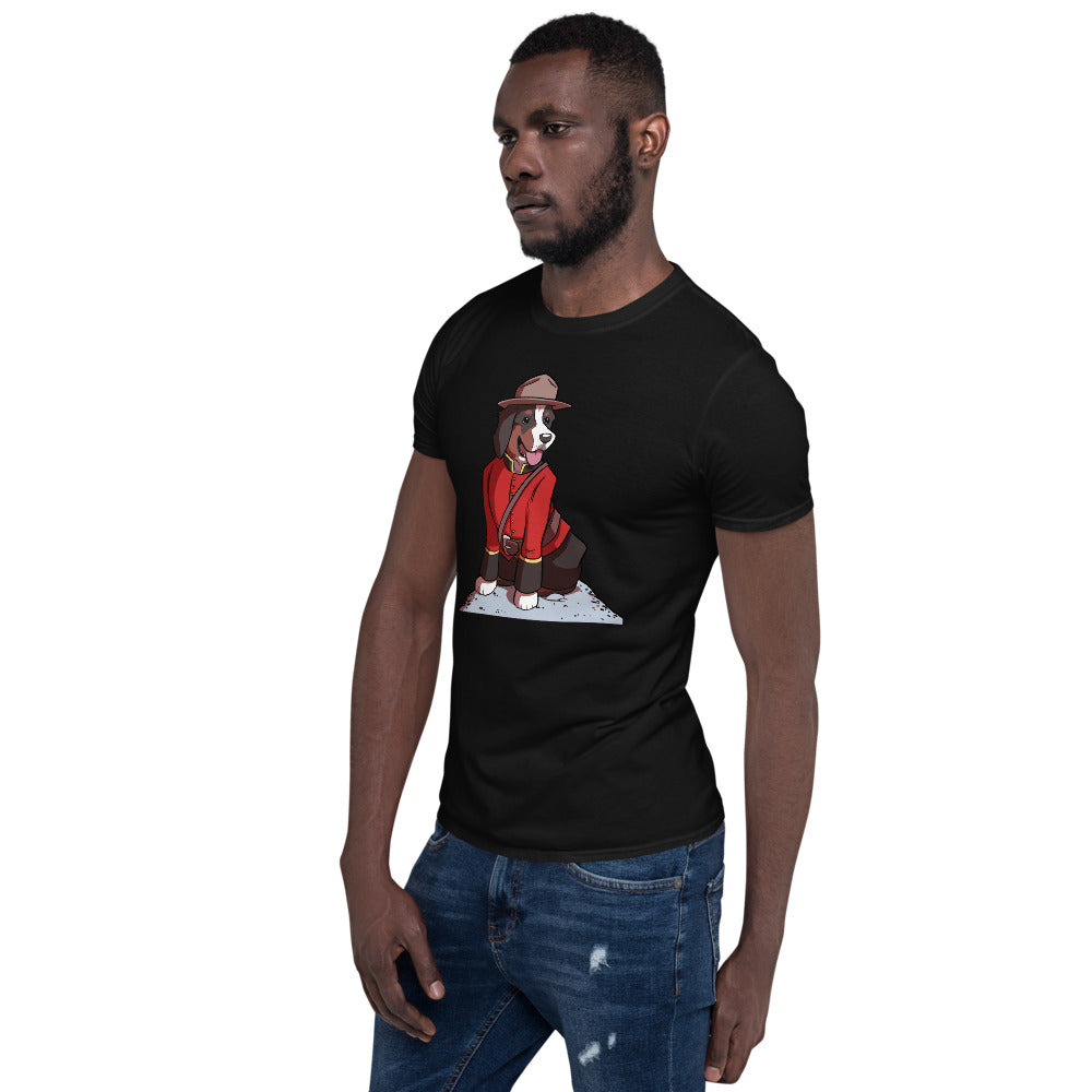 Short-Sleeve Unisex T-Shirt- Mountie Bunsen!