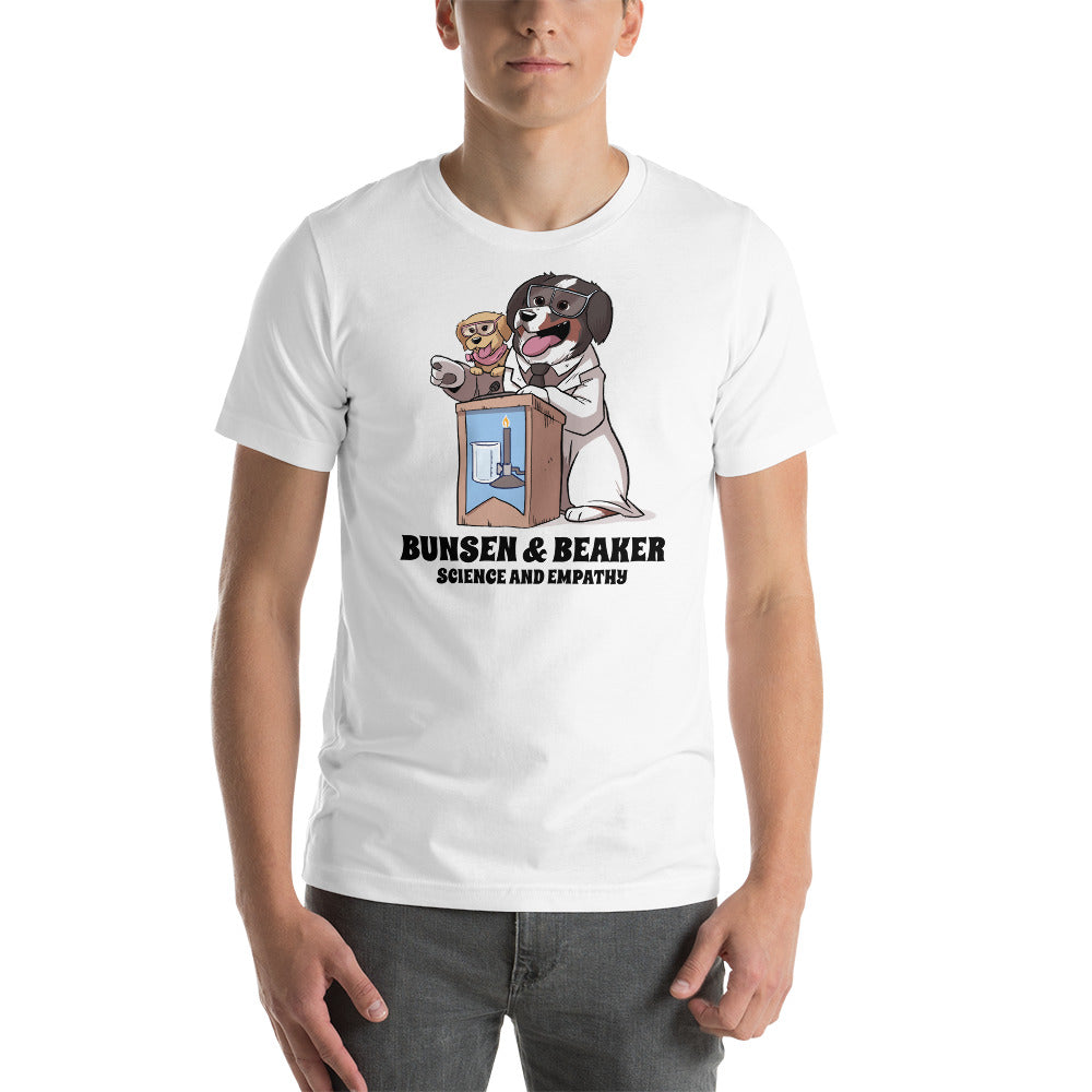Short-Sleeve Unisex T-Shirt- Science and Empathy