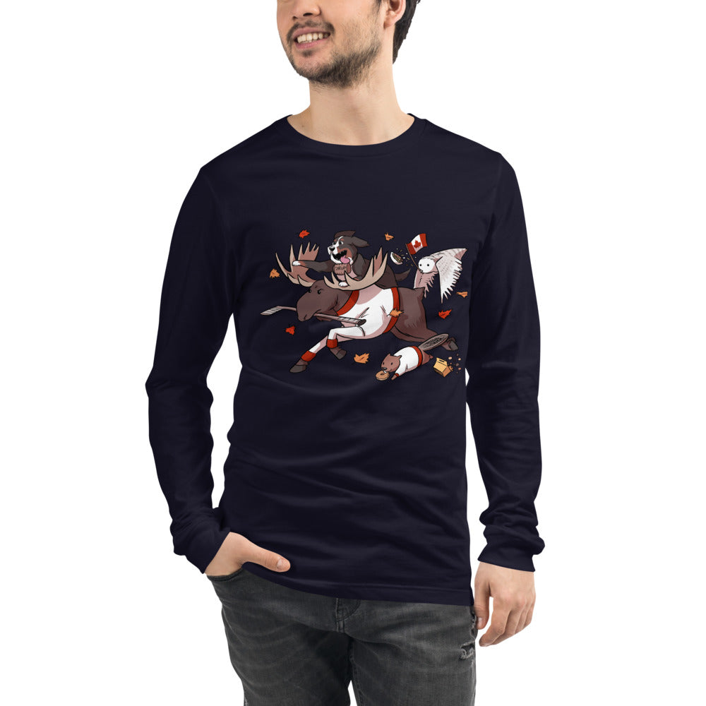 Unisex Long Sleeve Tee- Canada!