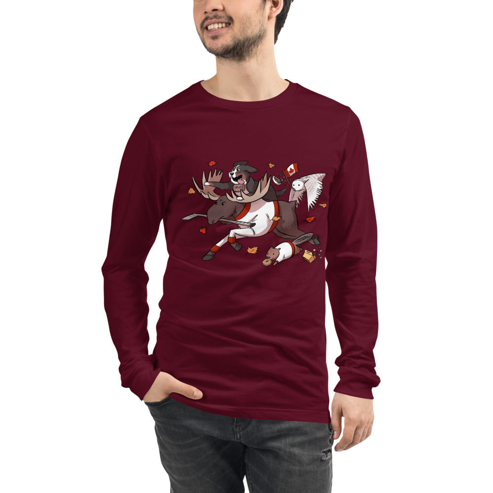 Unisex Long Sleeve Tee- Canada!