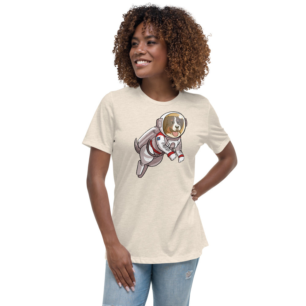 Women's Relaxed T-Shirt - Space Bunsen