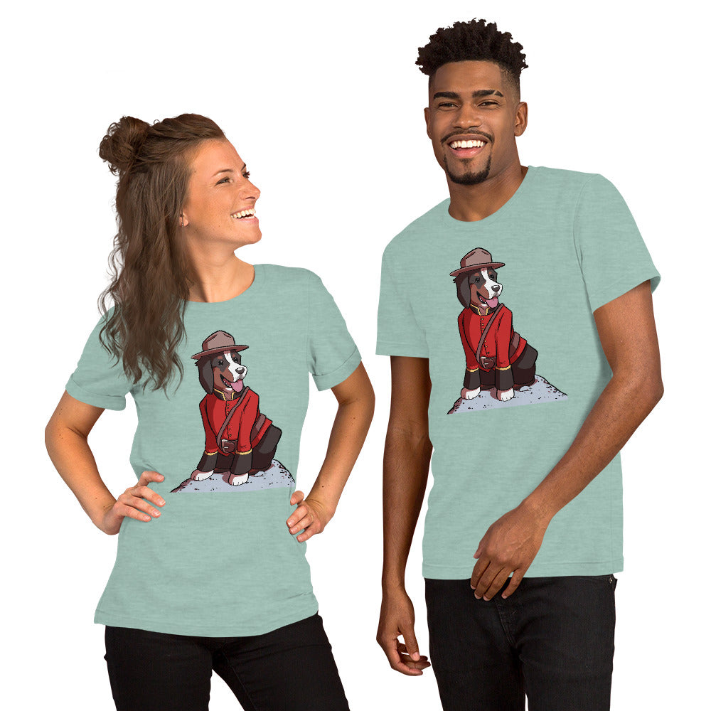 Short-Sleeve Unisex T-Shirt- Mountie Bunsen