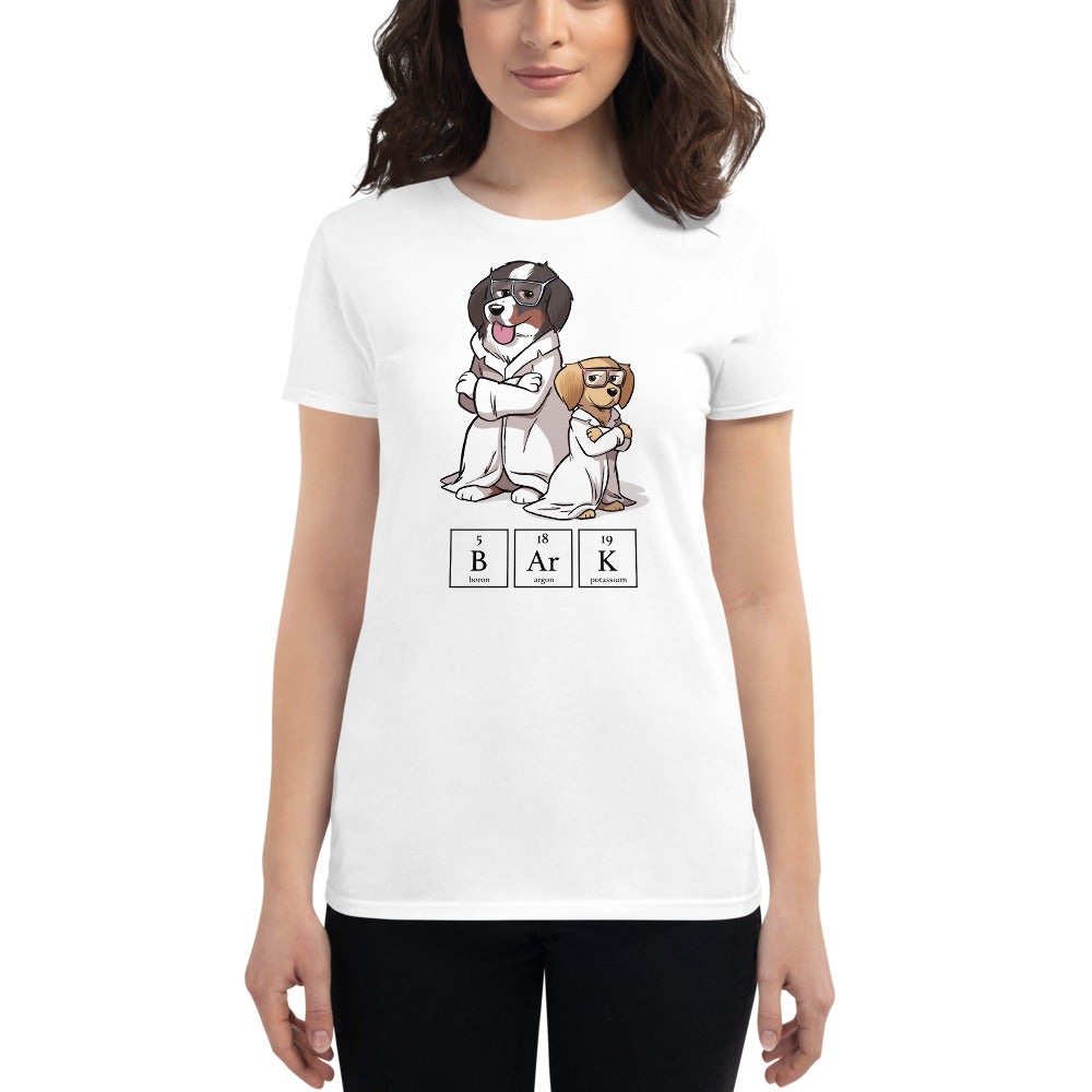 Women's short sleeve t-shirt- BARK