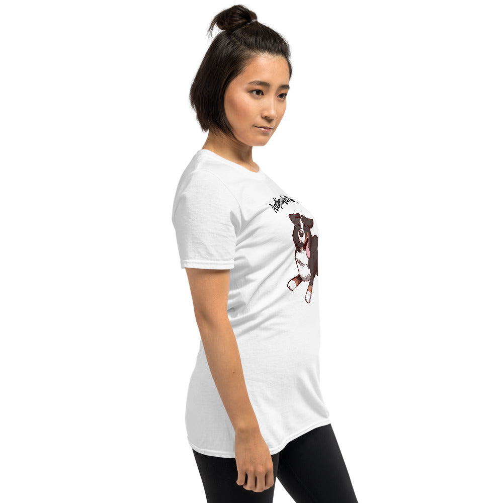 Short-Sleeve Unisex T-Shirt- Footloose Bunsen- Pawsible!