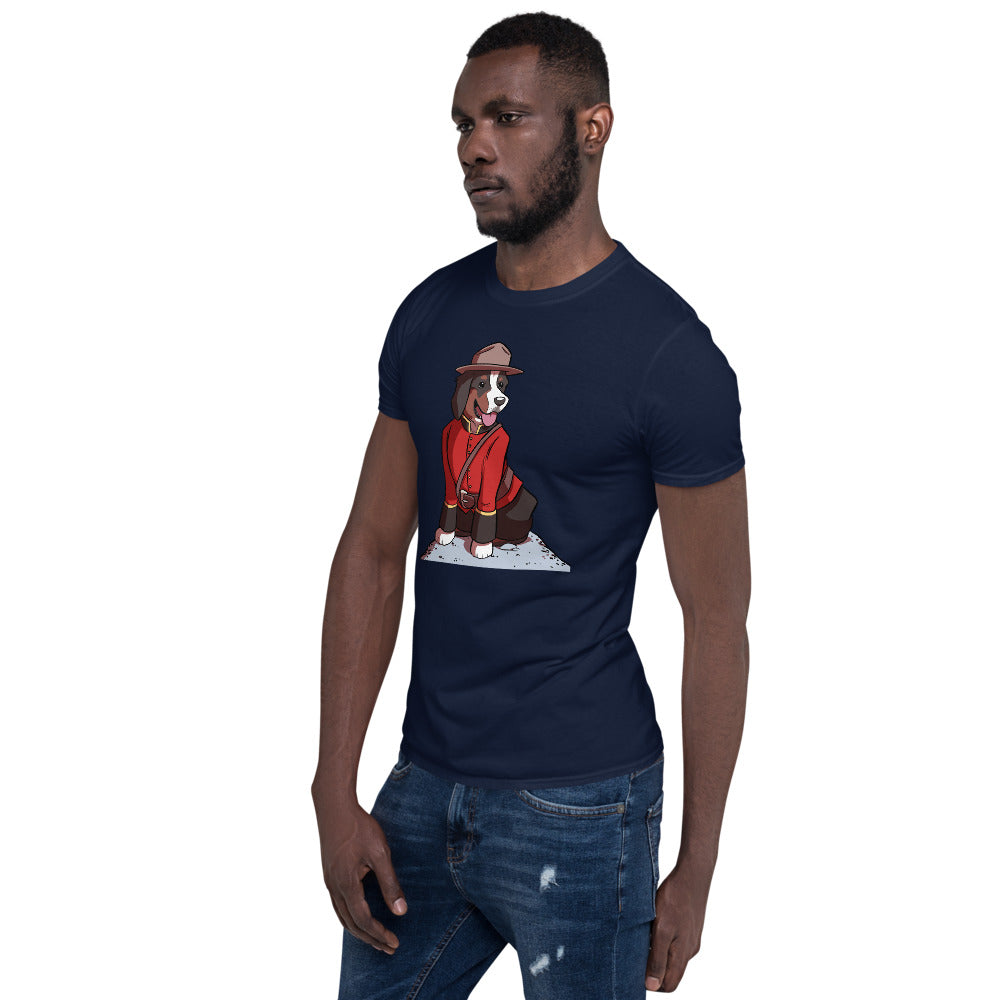 Short-Sleeve Unisex T-Shirt- Mountie Bunsen!