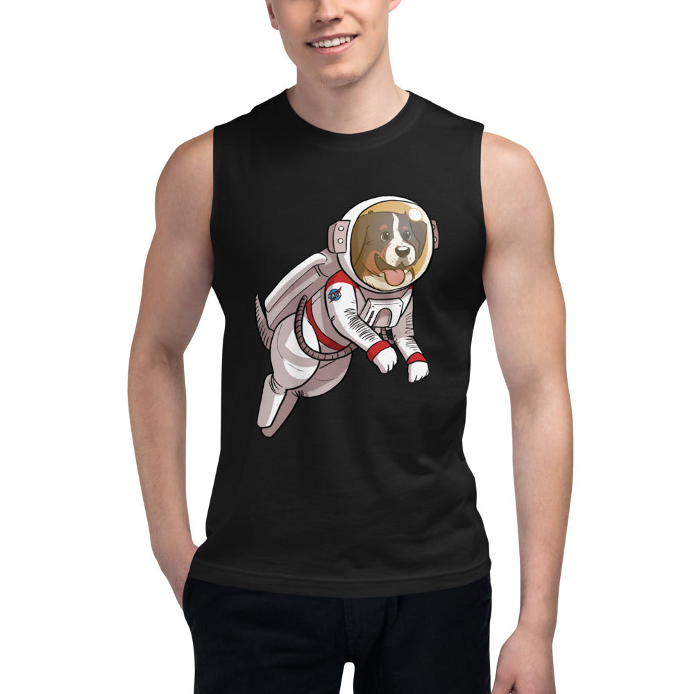 Muscle Shirt- Space Bunsen