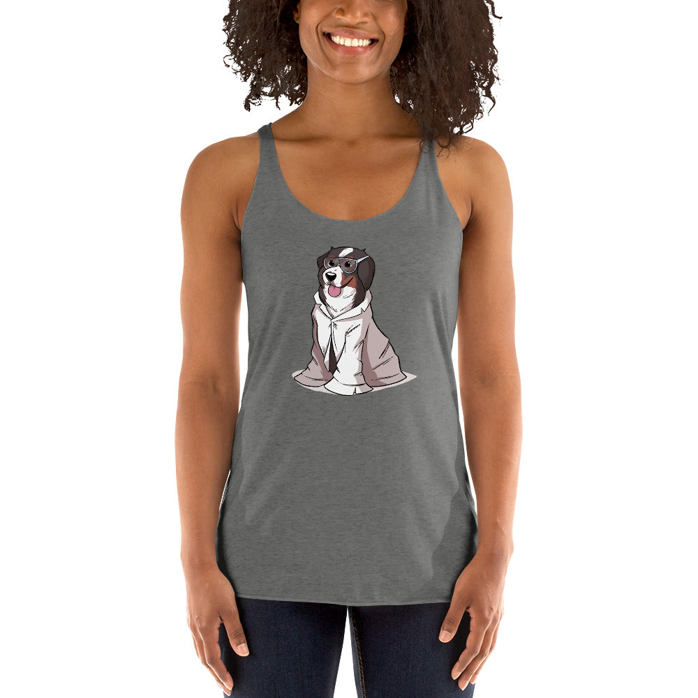 Women's Racerback Tank- Just Bunsen