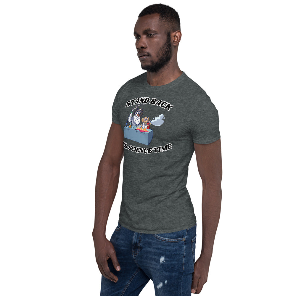 Short-Sleeve Unisex T-Shirt- Mad Science IT'S SCIENCE TIME!