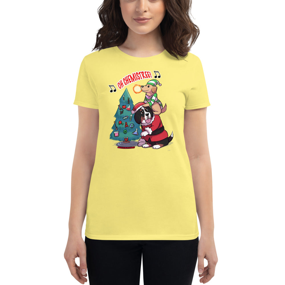Women's short sleeve t-shirt- Oh Chemistree!