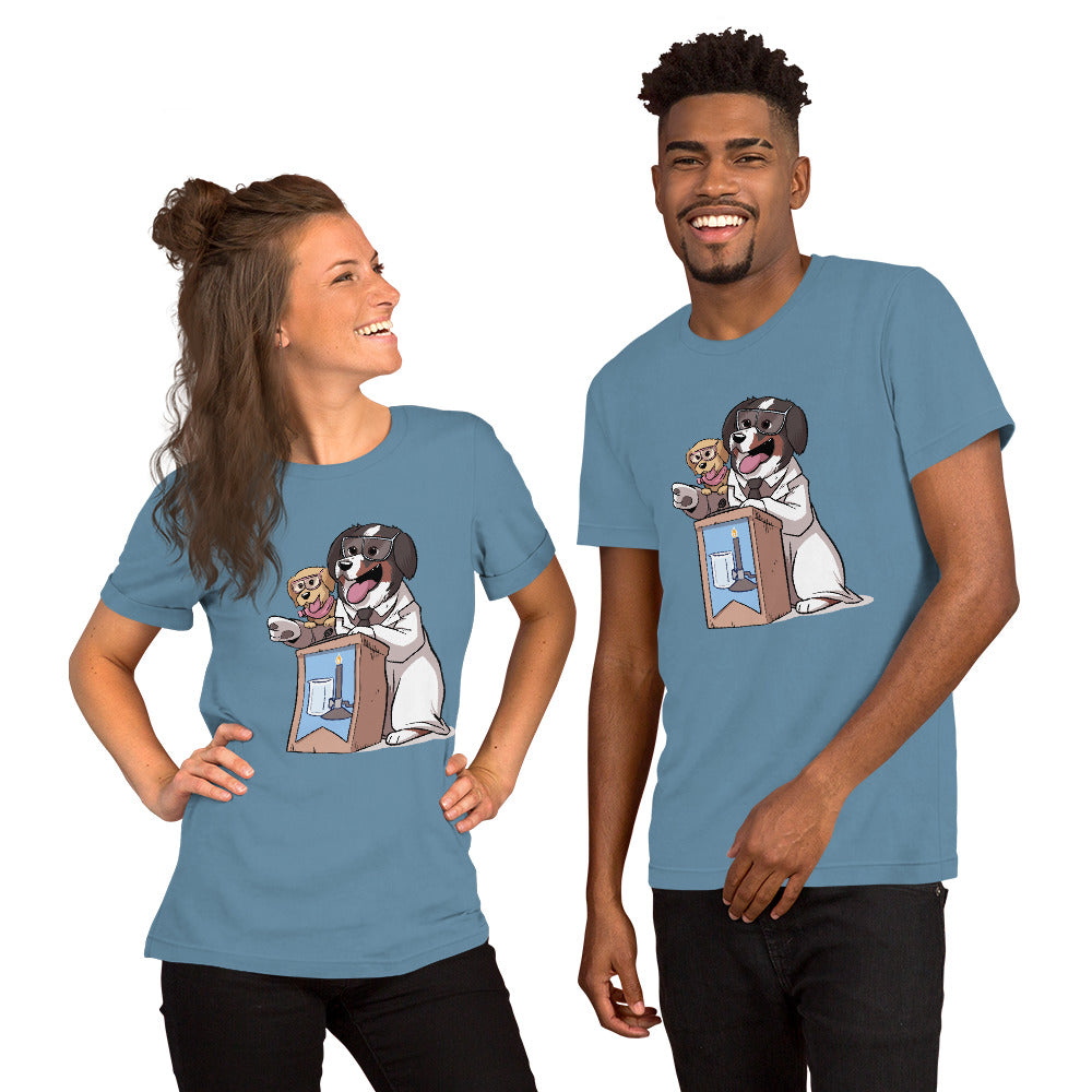 Short-Sleeve Unisex T-Shirt- Bunsen & Beaker 2020