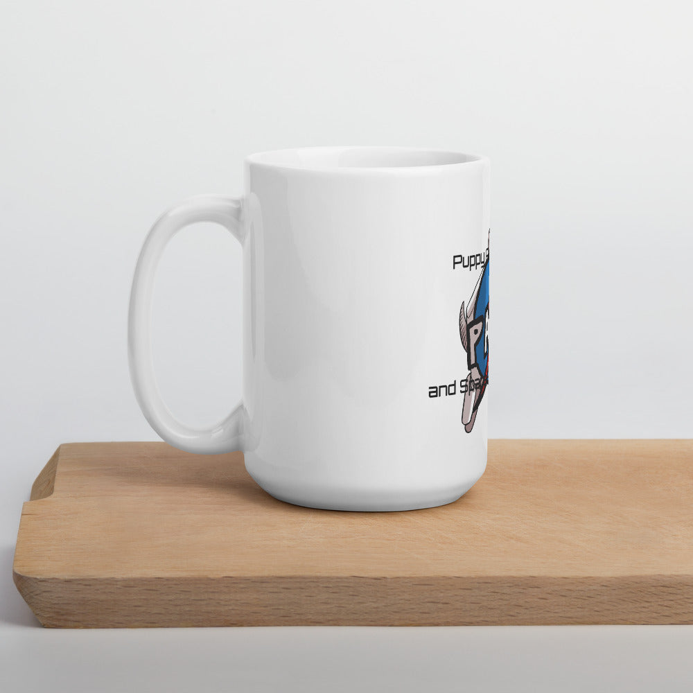 Mug- Space Bunsen- Puppy Aeronautics and Space Administration.