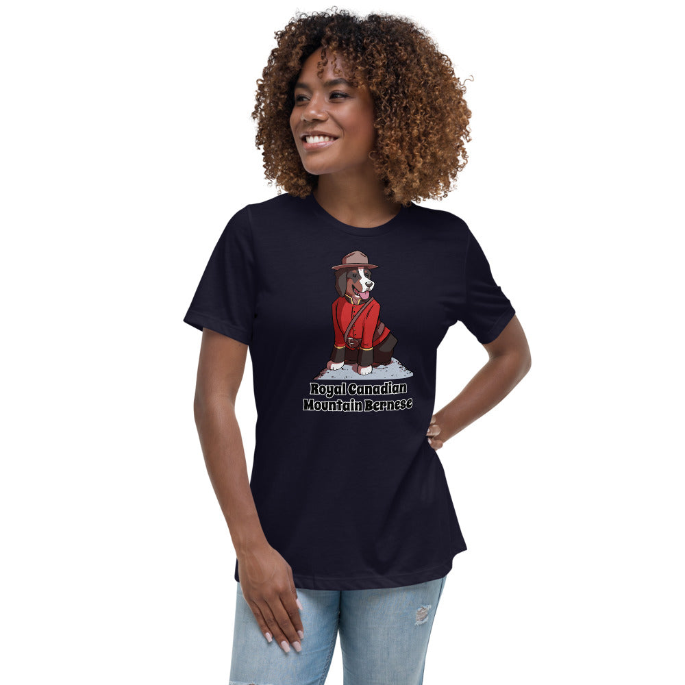 Women's Relaxed T-Shirt- Mountie Bunsen