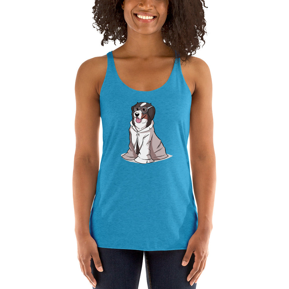 Women's Racerback Tank- Just Bunsen