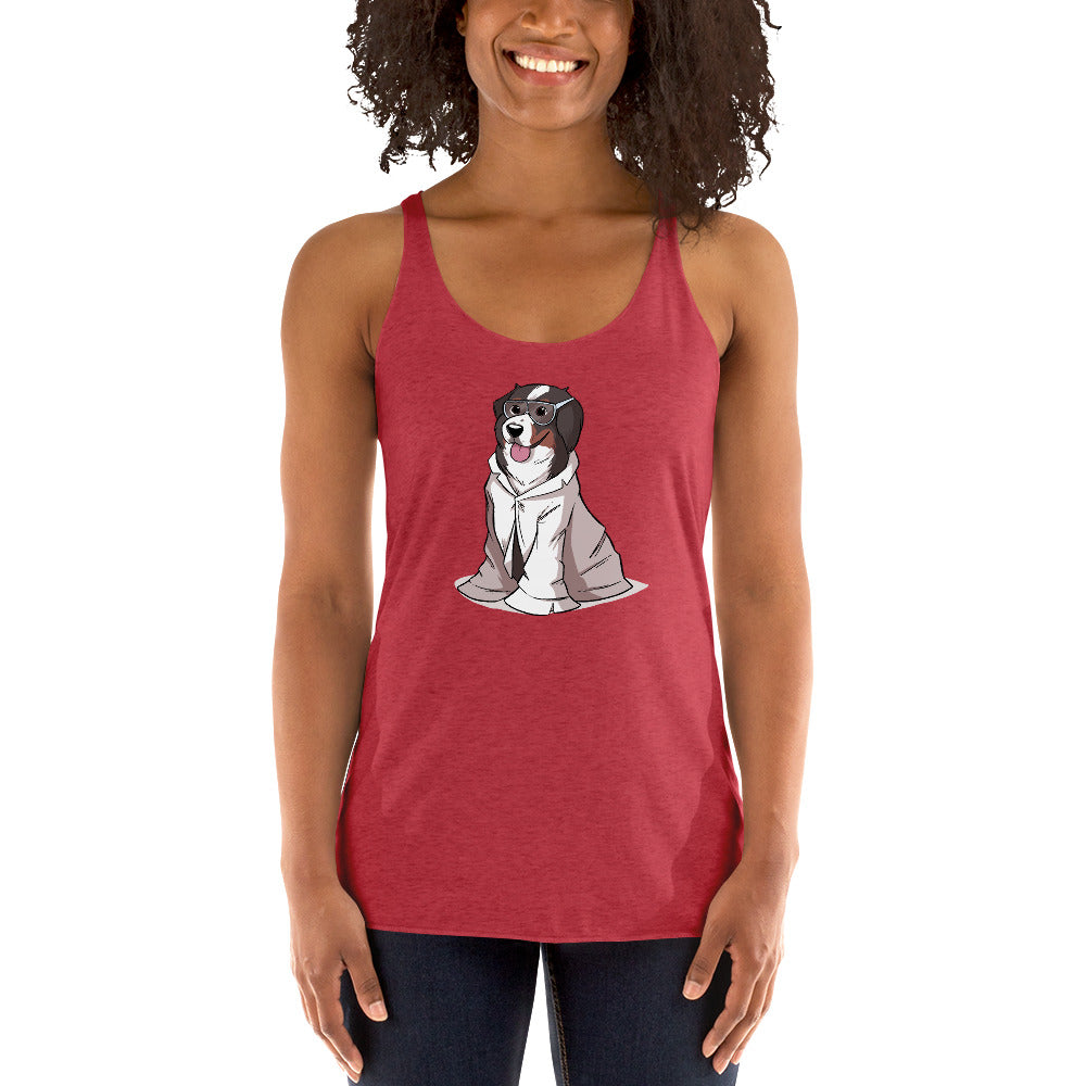 Women's Racerback Tank- Just Bunsen