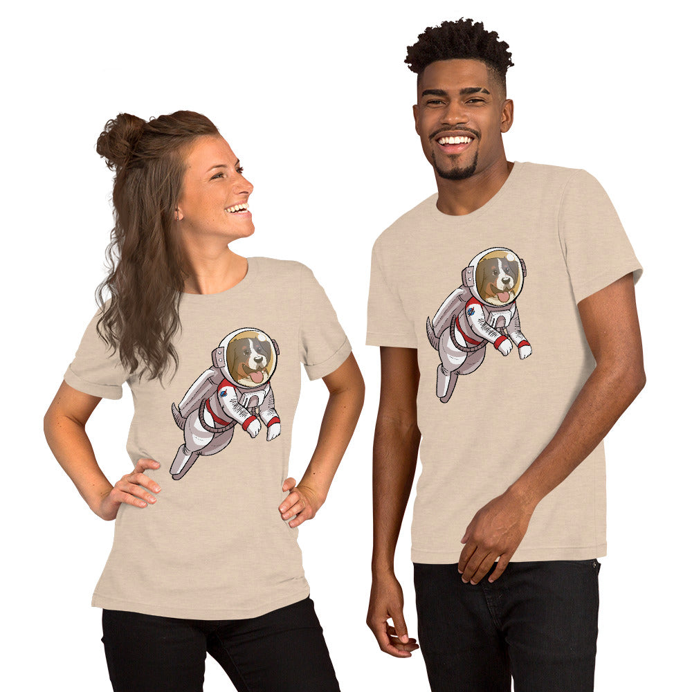 Short-Sleeve Unisex T-Shirt- Space Bunsen