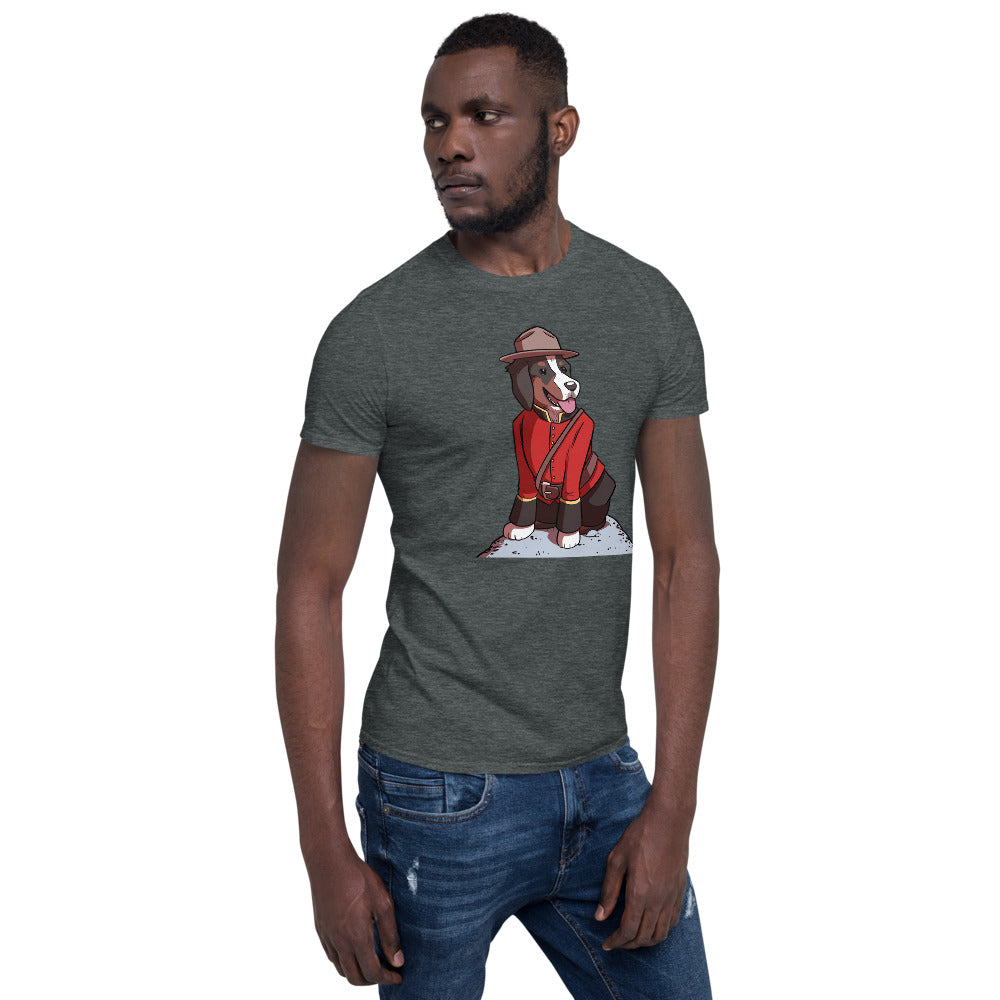 Short-Sleeve Unisex T-Shirt- Mountie Bunsen!