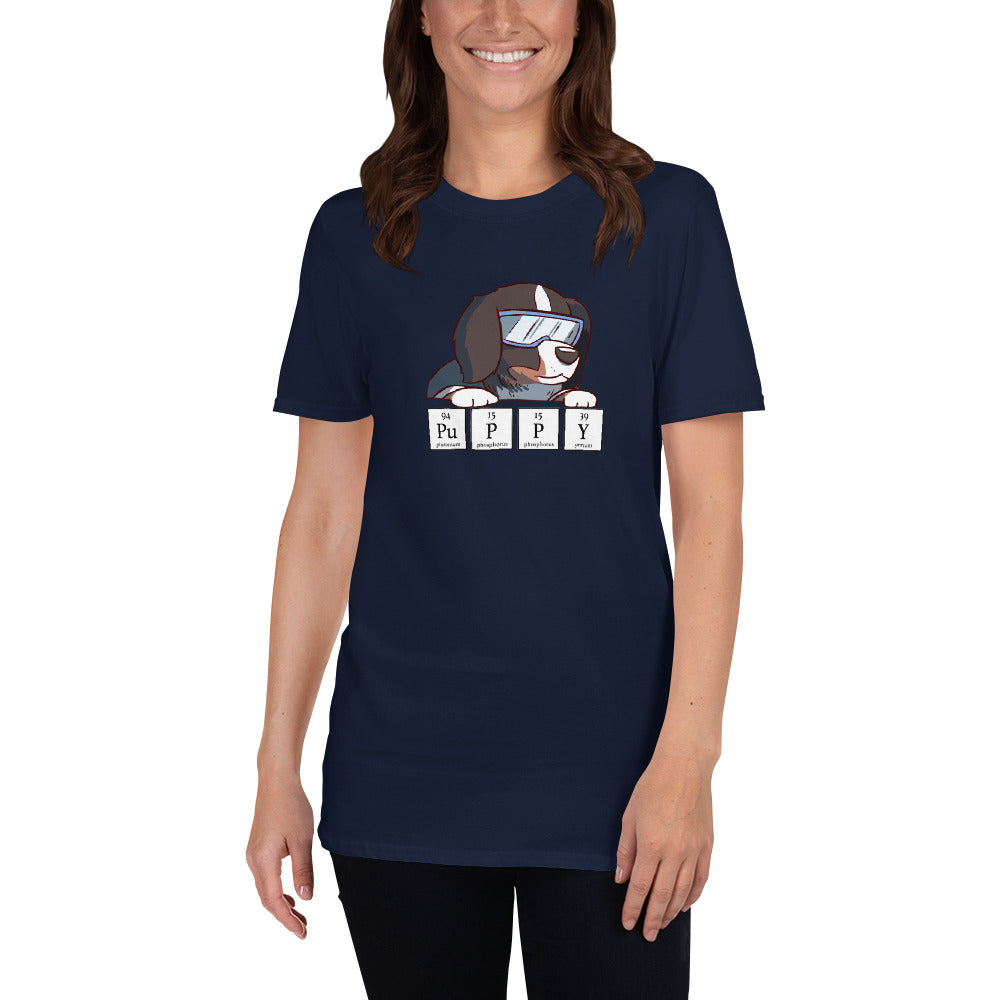 Short-Sleeve Unisex T-Shirt- SCIENCE PUPPY!