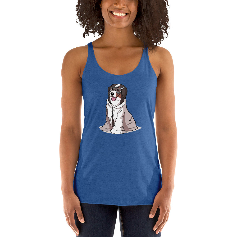 Women's Racerback Tank- Just Bunsen