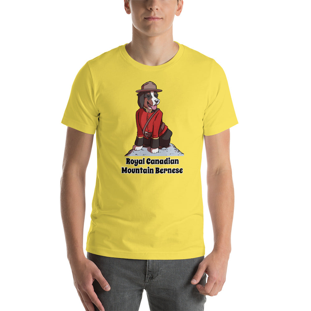 Short-Sleeve Unisex T-Shirt- Mountie Bunsen