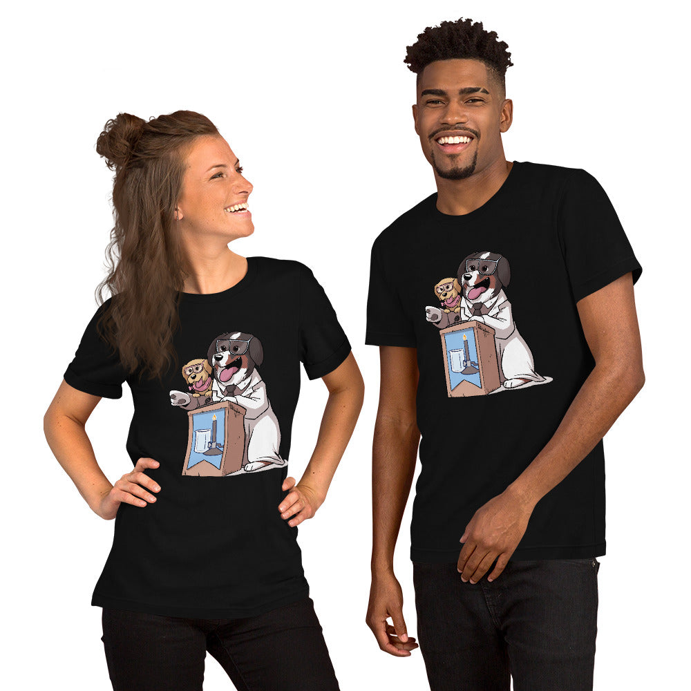 Short-Sleeve Unisex T-Shirt- Bunsen & Beaker 2020