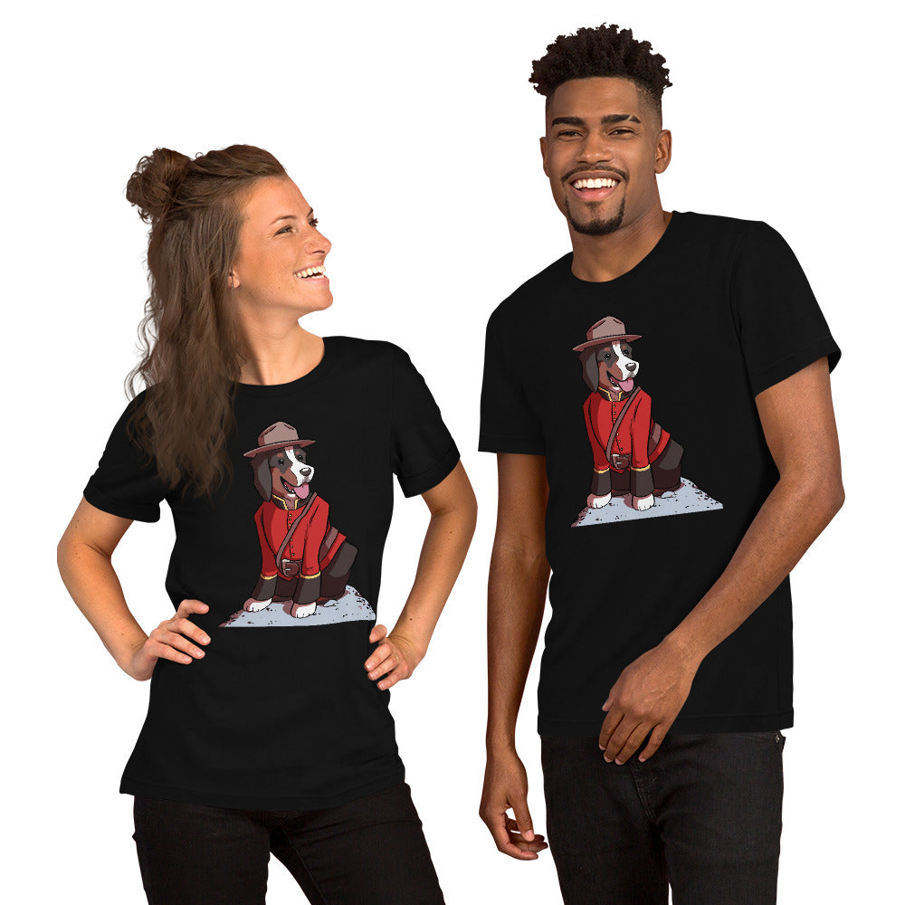 Short-Sleeve Unisex T-Shirt- Mountie Bunsen