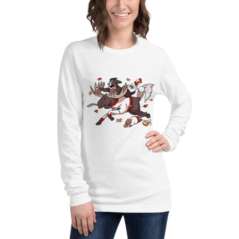 Unisex Long Sleeve Tee- Canada!